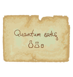 Quantum Satis