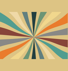 Sunburst Or Sun Burst Retro Background Template