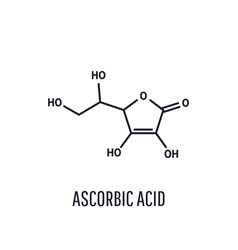 Vitamin C Ascorbic Acid Ascorbate Molecule