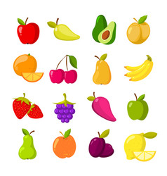 Fruit theme image 3 Royalty Free Vector Image - VectorStock