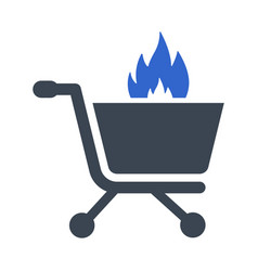 Hot Shopping Offer Icon