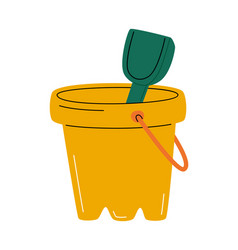 Kids Bucket With Shovel Toy