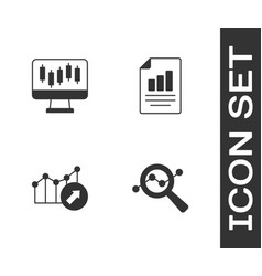 Set Search Data Analysis Stocks Market Growth