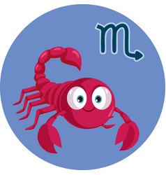 Cartoon Scorpio Zodiac Sign Funny