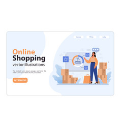 E-commerce Web Banner Or Landing Page