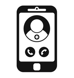 Family Doctor Call Icon Simple Health