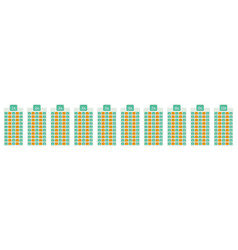 Multiplication Table From 1 To 10 Colorful Number