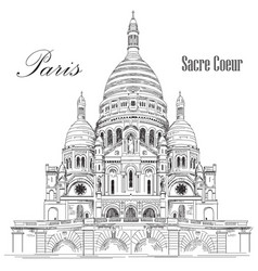 Sacre Coeur Hand Drawing