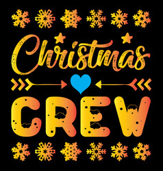 Christmas Crew Svg Design