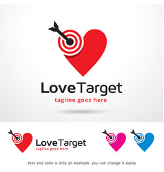 Love Target Logo Template