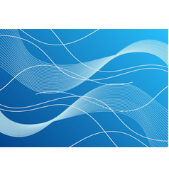 Modern Wave Background Gradient Blue Design