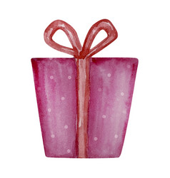 Watercolor Valentines Day Gift Box