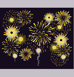 Background With Fireworks Holiday