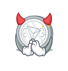 Devil Tron Coin Character Cartoon