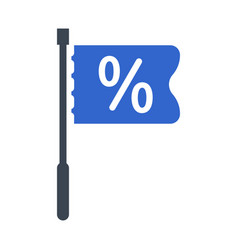 Discount Flag Icon