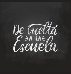 De Vuelta A La Escuela Hand Lettering