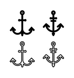 Anchor Icon Sign Marine Symbol