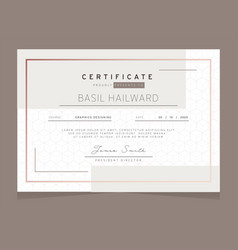 Certificate Proudly Presents Template Layout