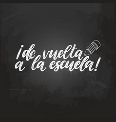 De Vuelta A La Escuela Hand Lettering