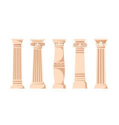 Set Of Antique Pillars Roman Renaissance Columns