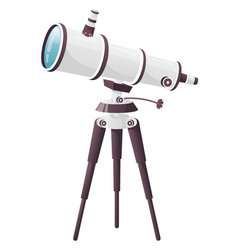 Portable Telescope Three Leg Astronomer Cartoon