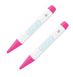 Pregnancy Tests On A White Background