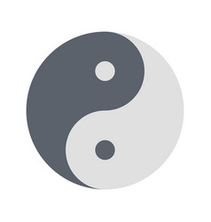 Yin Yang Icon Image Suitable For Mobile