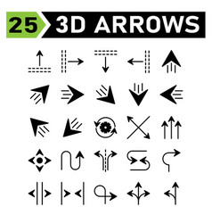 Arrows Icon Set Include Junction Sign Up