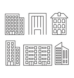 Building Icon Set