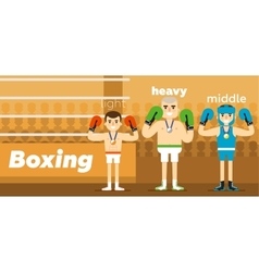 Boxing Team Awarding At Ringside