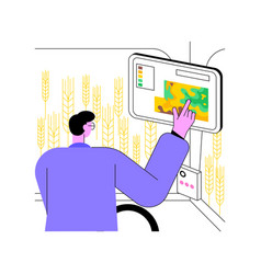 Yield Monitoring Isolated Cartoon