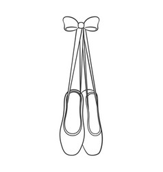 Hanging Pointe Shoes Clipart Ballet Tied Up