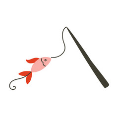 A Toy For Cat Fish On String