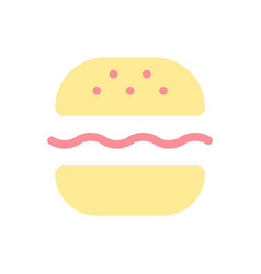 Burger Flat Color Ui Icon