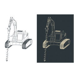 Pile Drilling Machine Drawings