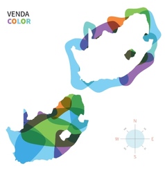 Abstract Color Map Of Venda