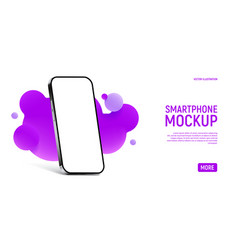 Realistic Smartphone Mockup Template