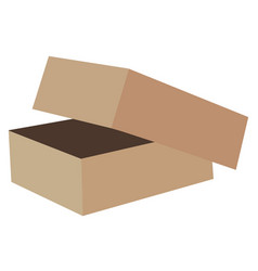 Shallow Square Moving Or Storage Box With Top Lid