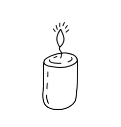 Doodle Candle