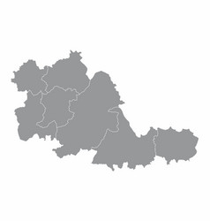 West Midlands County Administrative Map