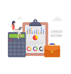 Personal Credit Score Information For Presentation