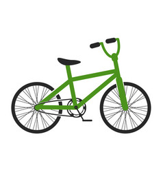 Green Bike Bicycle Icon