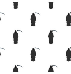 Grim Reaper Pattern Seamless