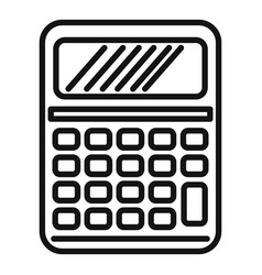 Calculator Help Icon Outline Office