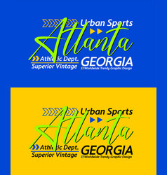 Atlanta Urban Calligraphy Typeface Superior