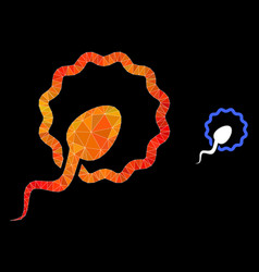 Polygonal Cell Insemination Icon