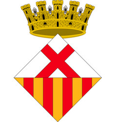 Coat Of Arms Of Lhospitalet De Llobregat