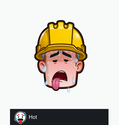 Construction Worker - Expressions Unwell Hot