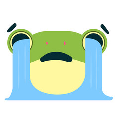 Crying Frog Face