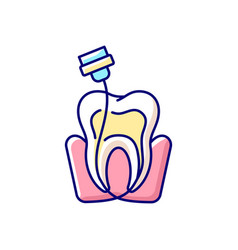 Endodontics Rgb Color Icon